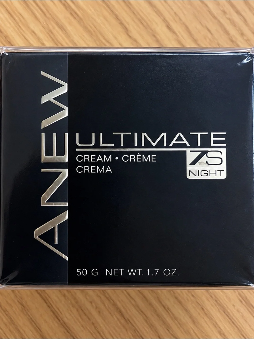 Avon Anew Ultimate Night Cream - Black and Silver